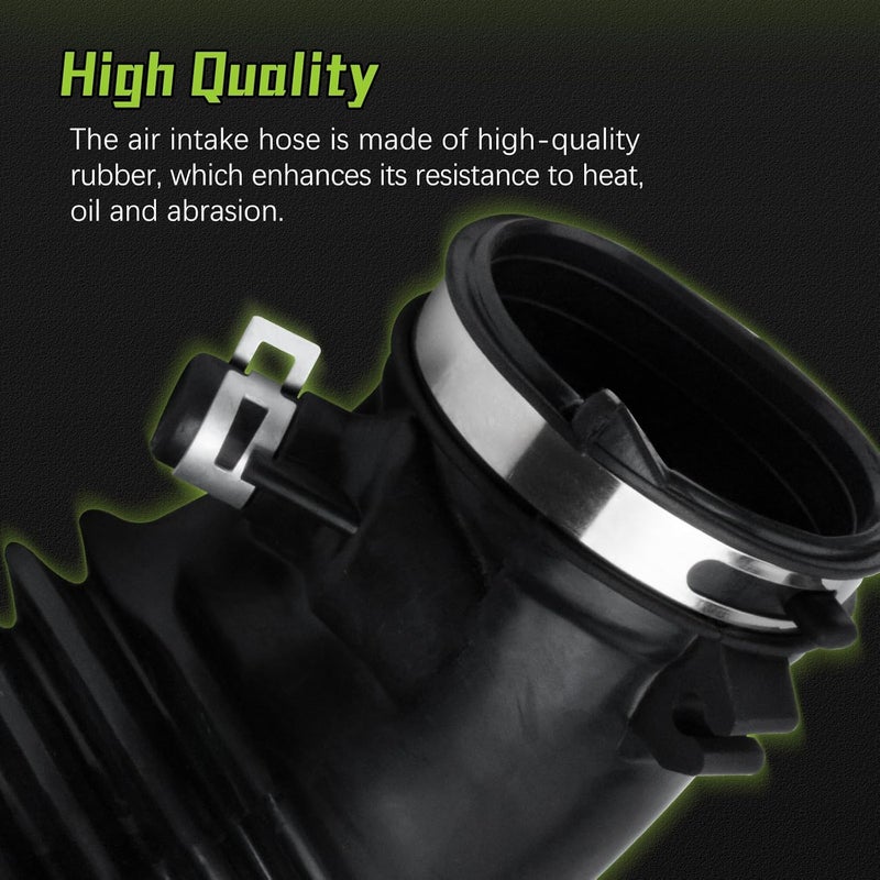 VINMS 17228-RGW-A00 Air Intake Hose Tube With Clamps for 2008 2009 2010 Honda Odyssey EX-L Touring V6 3.5L 696-139 17228RGWA00 - Image 3